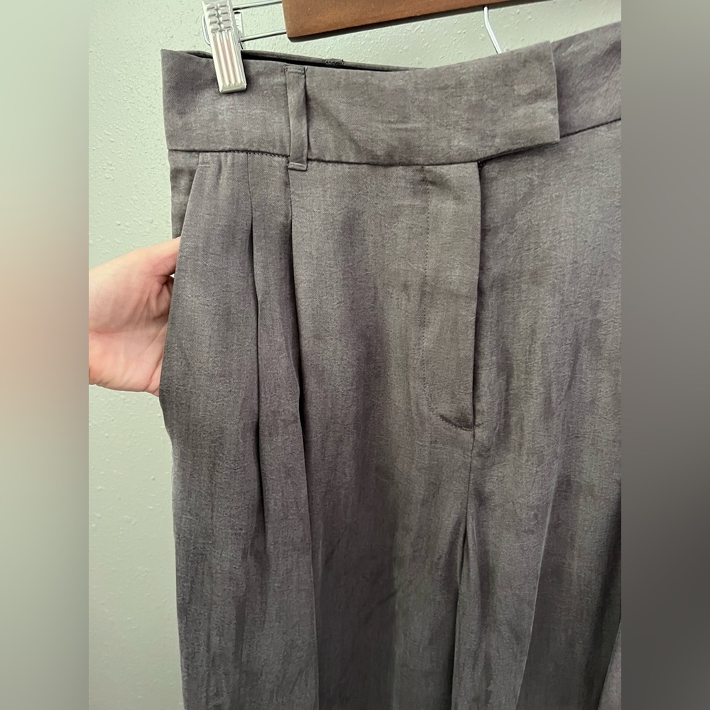 AllSaints The Elle Pants In Grey Size 6 New - Picture 9 of 12